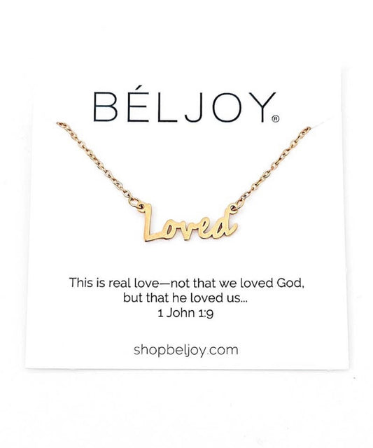 ‘Loved’ Necklace