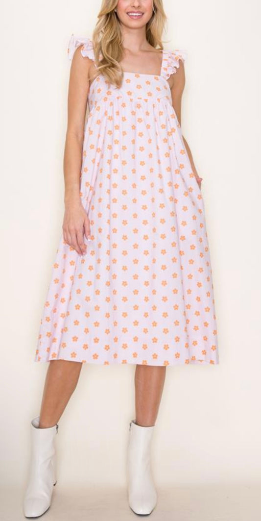 Daisy Dress -Pink