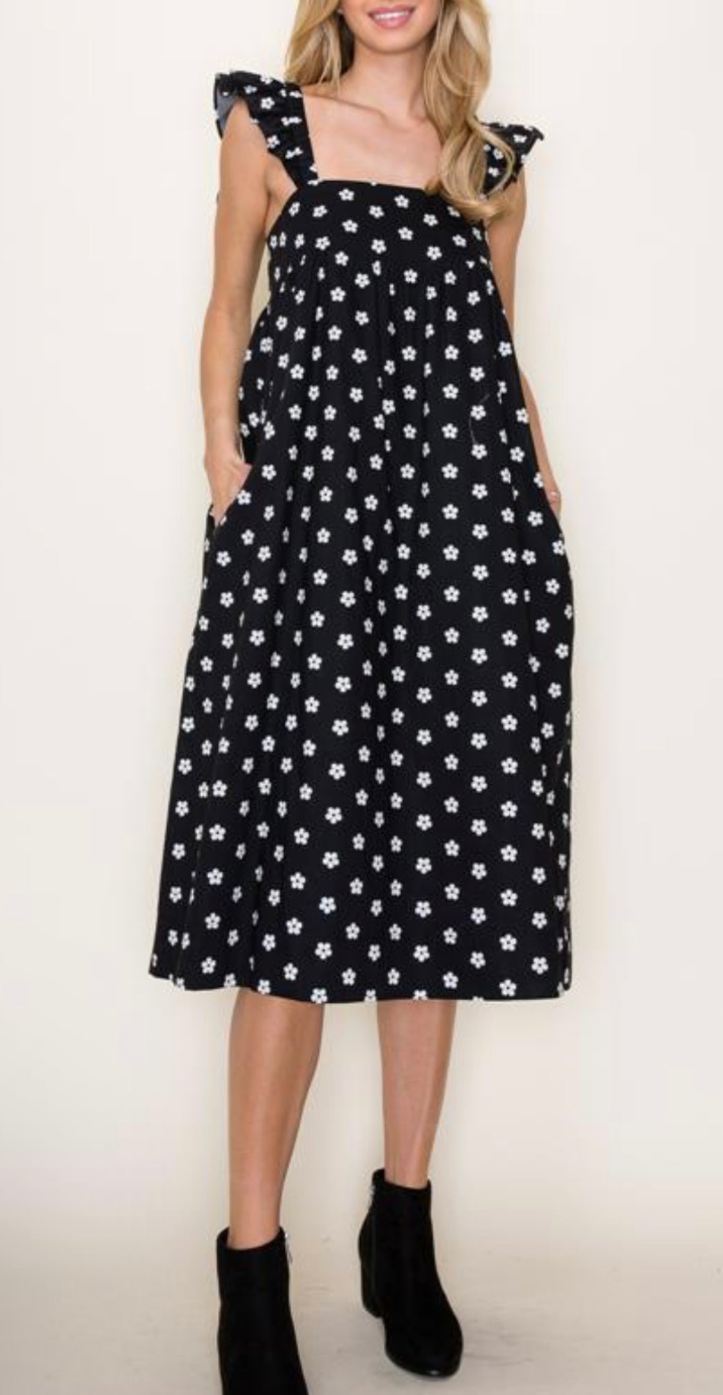 Daisy Dress -Black